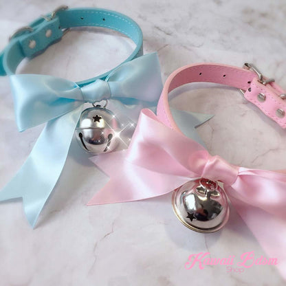 Kawaii Bell Collar & Leash Set (4508371091508)