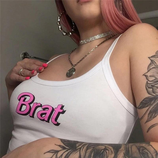 brat top tank ddlg mdlg little submissive dom babygirl baby sexy top fashion by Kawaii BDSM - cute and kinky / Worldwide Free Shipping (4383722700852)