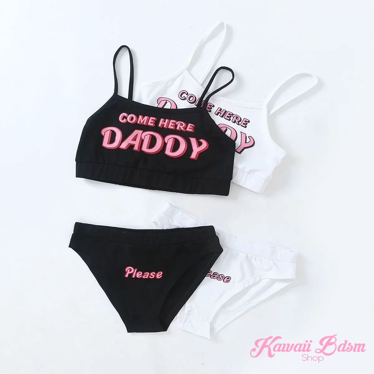 Come Here Daddy Lingerie Set (5572715217058)