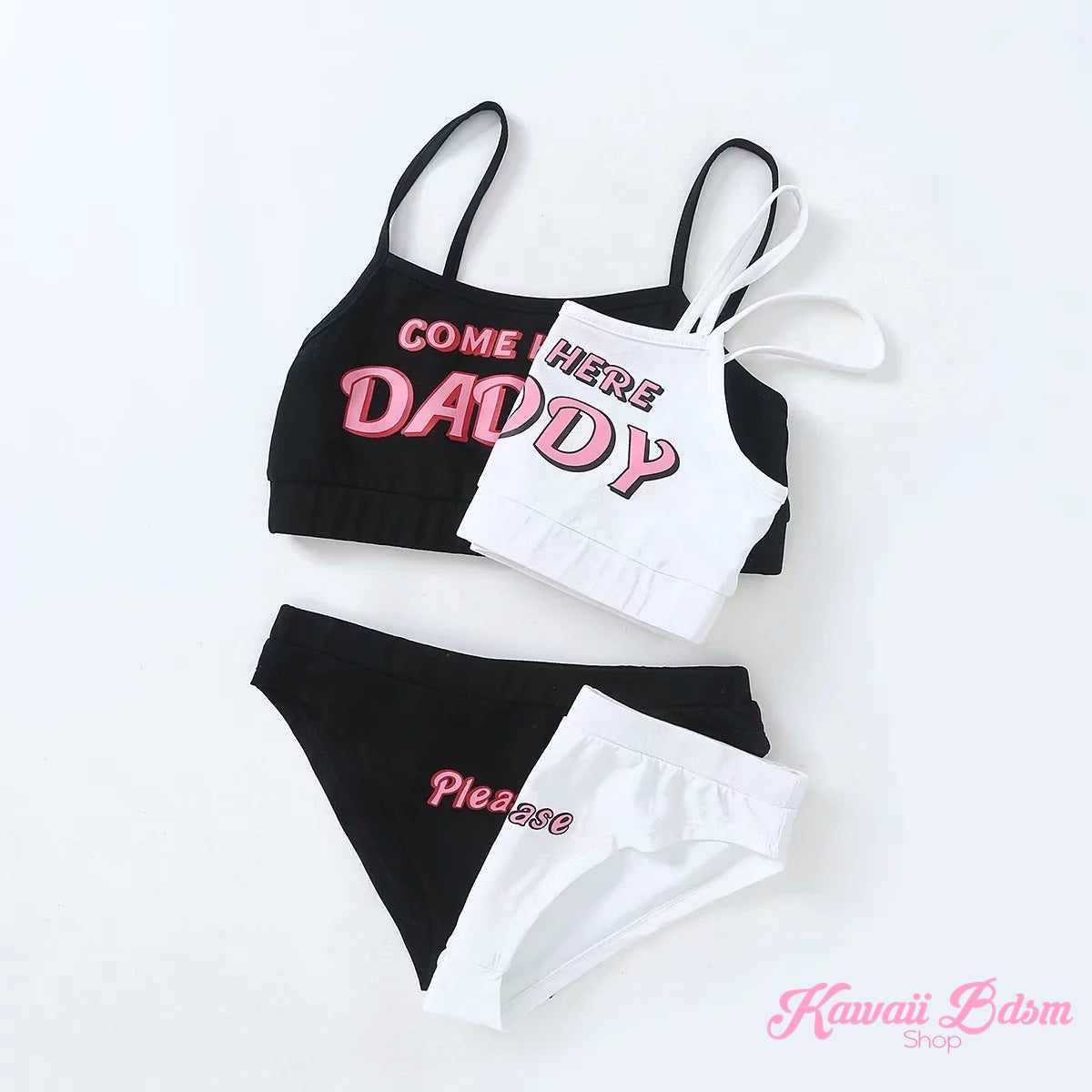 Come Here Daddy Lingerie Set (5572715217058)