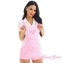 baby babygirl overalls clothing ddlg mdlg cglg cgl caregiver little girl boy sexy submissive fetish pink ddlgworld ddlgplayground abdl by Kawaii BDSM - cute and kinky / Worldwide Free  (4507602649140)