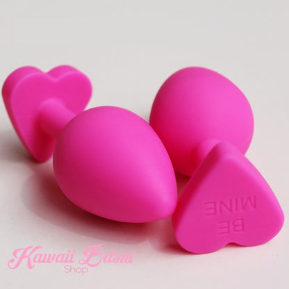Silicone buttplugs heart shapped pink red blue babygirl sissy femboy aesthetic boy little cglg cglb mdlg mdlb ddlg ddlb agelay petplay kittenplay puppyplay fetish sex partner gift love couple goth kitten pet puppy by Kawaii BDSM - cute and kinky / Worldwide Free Shipping (11135411719)