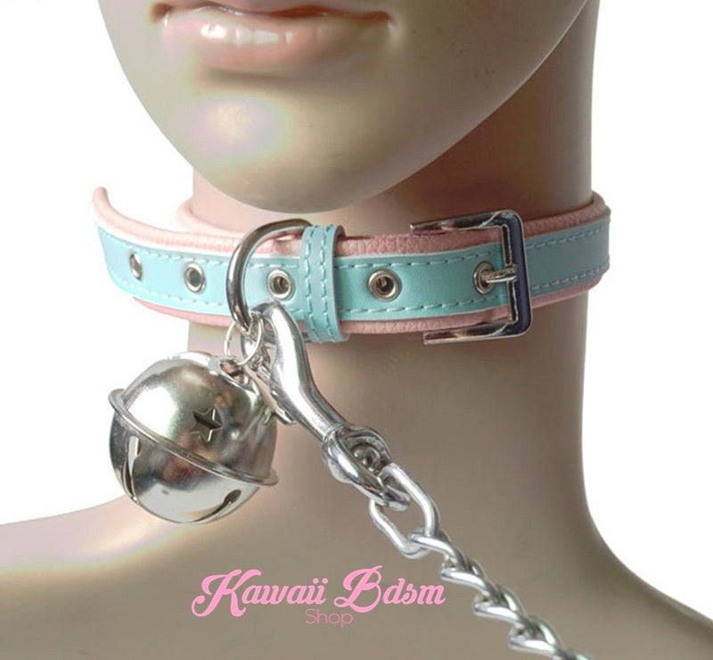 cat collar leash choker fashion japanese lolita sexy slave sub submissive ddlg cglg cglb mdlb mommy daddy little bondage black pink gothic fashion outfit petplay ageplay roleplay aesthetic pet kitten  by Kawaii Bdsm - Cute and Kinky / Worldwide Free and Discreet Shipping  (11527340167)