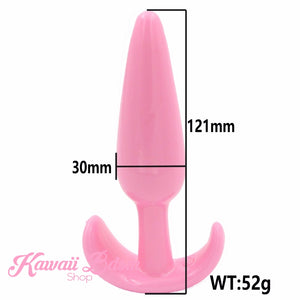 Bdsm Buttplug kit anal training set vibrator submissive pink silicone bullet couple sex by Kawaii Bdsm - cute and kinky / Worldwide Free Shipping (422228787237)