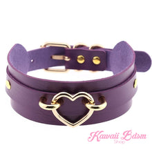 Choker heart collar goth gothic pastel fashion outfit japanese alternative babygirl roleplay ddlg daddy dom mdlg mdlb ddlb little girl boy sissy pet petplay kitten kittenplay puppyplay by Kawaii BDSM - cute and kinky / Worldwide Free Shipping (480881704997)