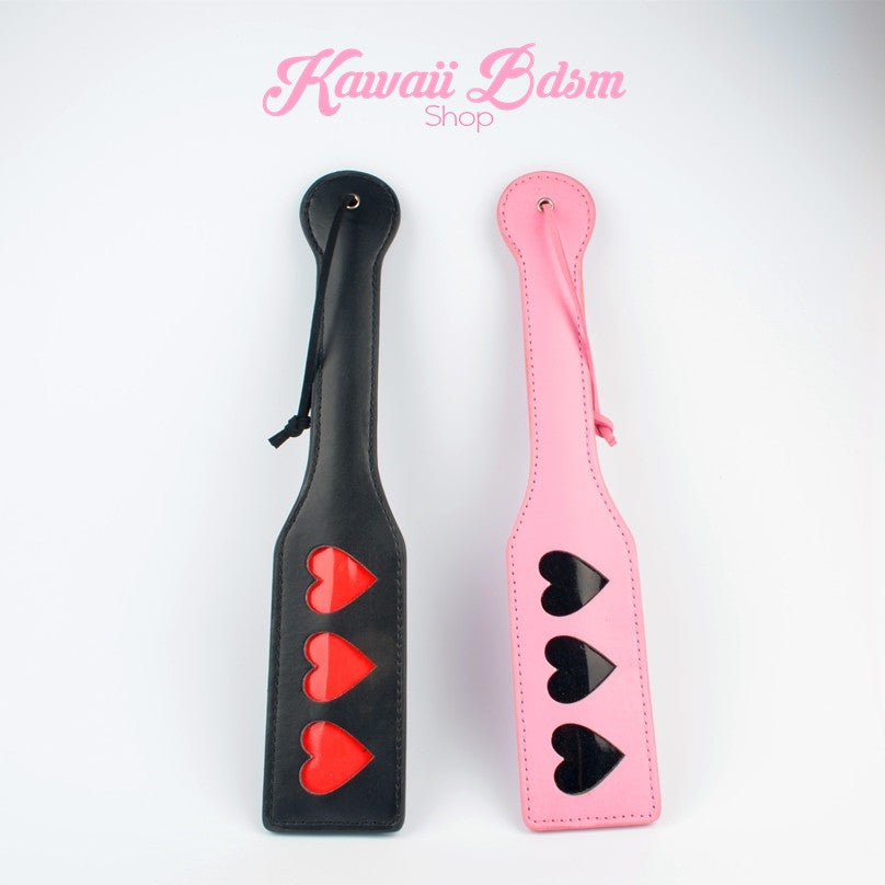 heart paddle spanking flogger impact play whip sexy ddlg slut mdlg daddy little girl boy sissy femboy submissive dominant impression babygirl baby sex couple play roleplay pink black aesthetic by Kawaii BDSM - cute and kinky / Worldwide Free Shipping (10996882887)