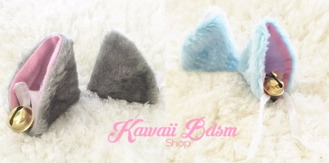 Classic Cosplay Cat Ears with Bells (11085259079)