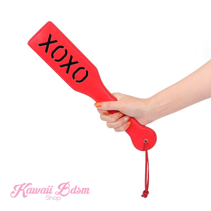 heart xoxo slut paddle spanking flogger impact play whip sexy ddlg slut mdlg daddy little girl boy sissy femboy submissive dominant impression babygirl baby sex couple play roleplay pink black aesthetic by Kawaii BDSM - cute and kinky / Worldwide Free Shipping (38421037063)