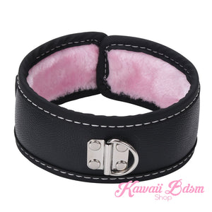 Luxury 8 Pcs Bondage Kit Black & Pink (441252642853)
