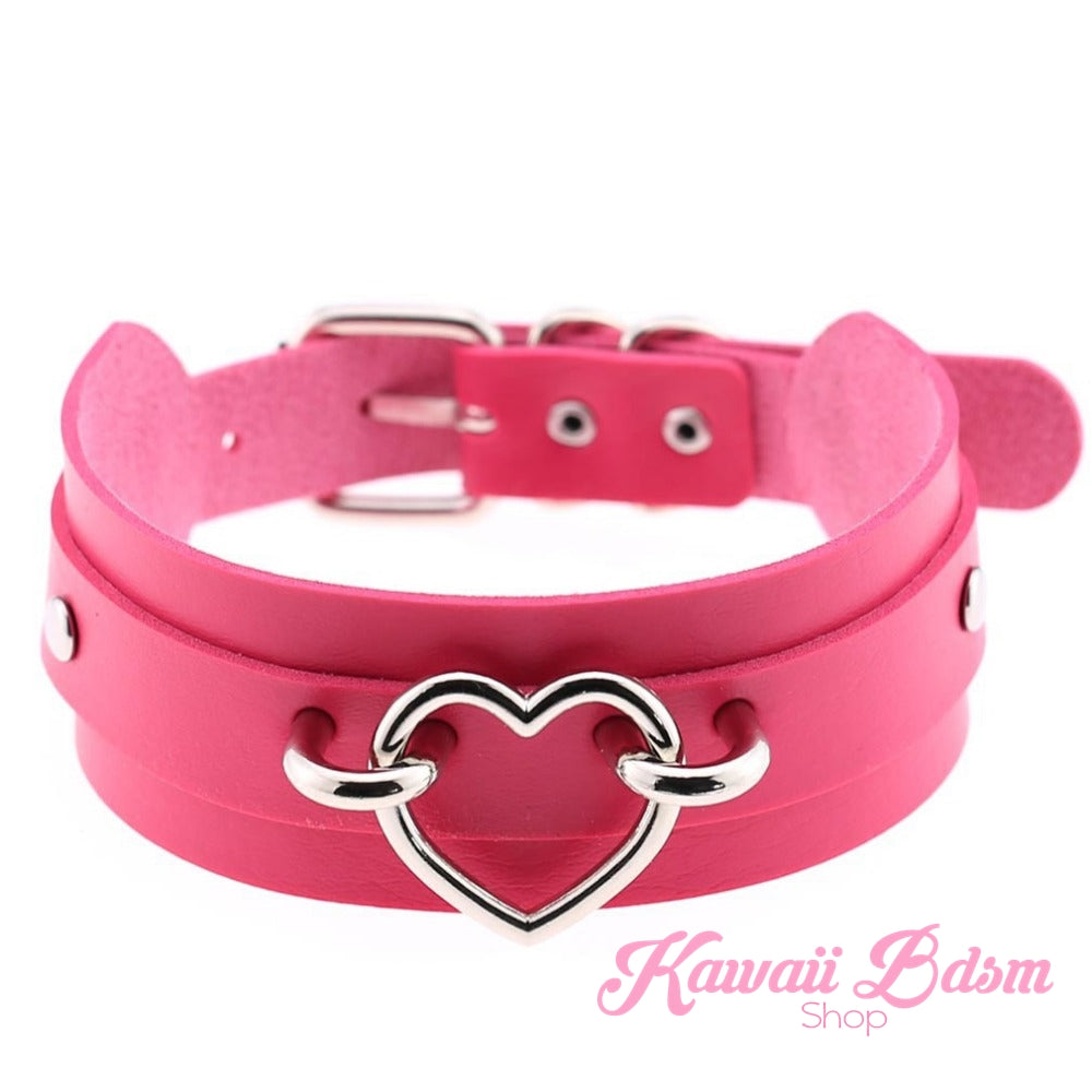 Choker heart collar goth gothic pastel fashion outfit japanese alternative babygirl roleplay ddlg daddy dom mdlg mdlb ddlb little girl boy sissy pet petplay kitten kittenplay puppyplay by Kawaii BDSM - cute and kinky / Worldwide Free Shipping (480873676837)