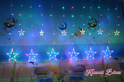 Playground Tent Star Light Curtains (503898570804)