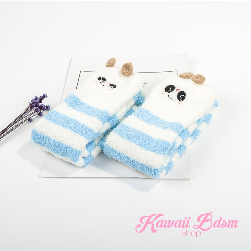 Blue Panda Thigh Highs (791110123572)