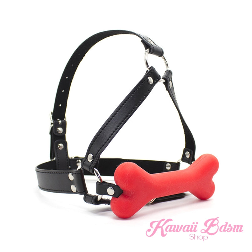 Head Harness Bone Gag (469264990245)