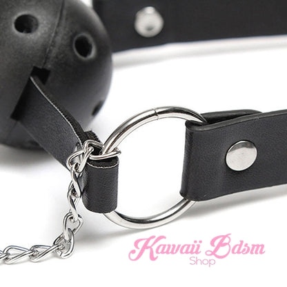 Ball Gag W/ Nipple Clamps (11064610439)