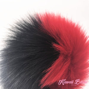 Black and red fox puppy play vegan faux fur tail plug silicone stainless steel neko catgirl cat kittenplay kitten girl boy petplay pet sexy adult toys buttplug plug anal ass submissive goth creepy cute yami ddlg cgl mdlg mdlb ddlb little by Kawaii BDSM - cute and kinky / Worldwide Free Shipping (1227645222964)