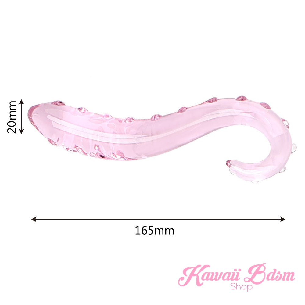 Pink Tentacle Glass Wand (10887681991)