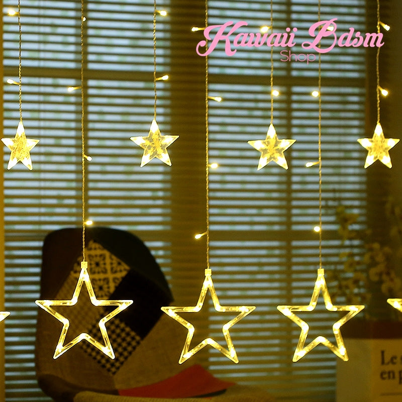 Playground Tent Star Light Curtains (503898570804)