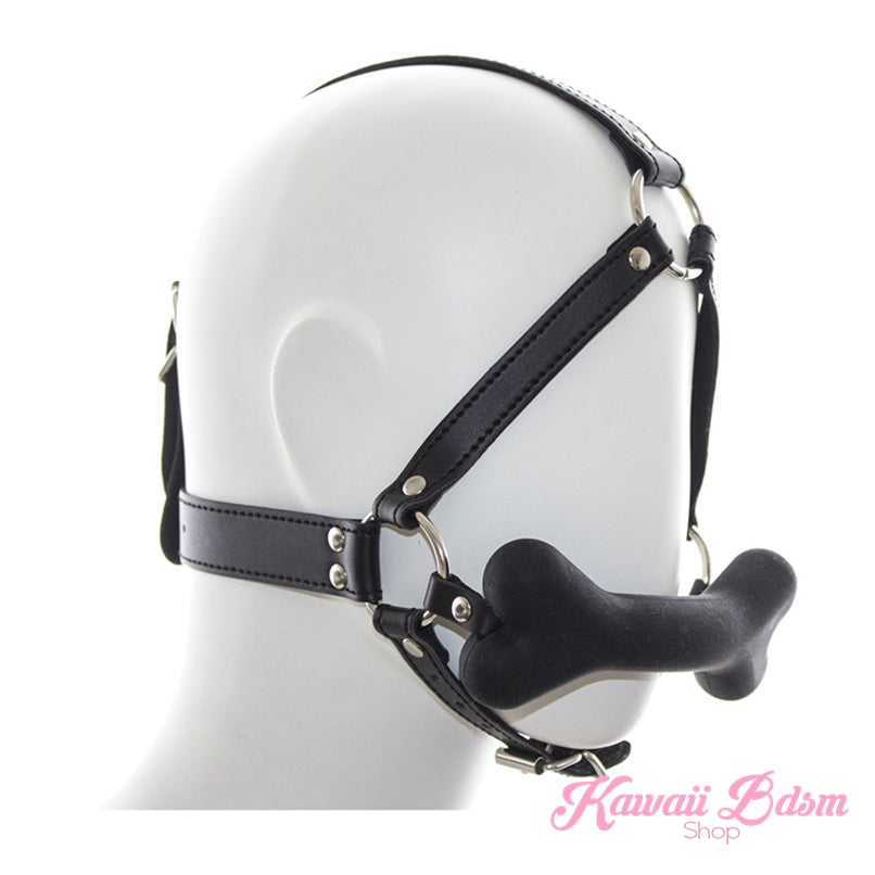 Head Harness Bone Gag (469264990245)