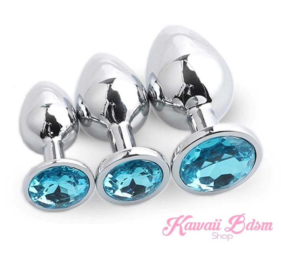 Stainless Steel buttplugs princes plug pink  babygirl sissy femboy aesthetic boy little cglg cglb mdlg mdlb ddlg ddlb agelay petplay kittenplay puppyplay fetish sex partner gift love couple goth kitten pet puppy by Kawaii BDSM - cute and kinky / Worldwide Free Shipping (10887205511)