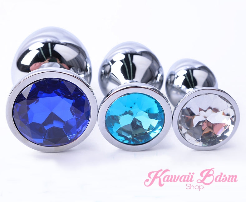 Stainless Steel buttplugs princes plug pink  babygirl sissy femboy aesthetic boy little cglg cglb mdlg mdlb ddlg ddlb agelay petplay kittenplay puppyplay fetish sex partner gift love couple goth kitten pet puppy by Kawaii BDSM - cute and kinky / Worldwide Free Shipping (10887205511)