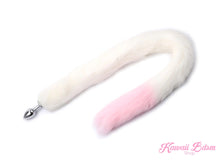 Extra long tail light pink white kitten puppy fox play kittenplay ageplay ddlg roleplay fetish sexy couple pastel kitsune kink pet petplay by Kawaii BDSM - cute and kinky / Worldwide Free Shipping (4453528797236)