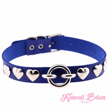 Rivet Hearts Collar (907299717172)