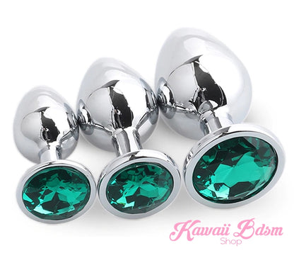 Stainless Steel buttplugs princes plug pink  babygirl sissy femboy aesthetic boy little cglg cglb mdlg mdlb ddlg ddlb agelay petplay kittenplay puppyplay fetish sex partner gift love couple goth kitten pet puppy by Kawaii BDSM - cute and kinky / Worldwide Free Shipping (10887205511)