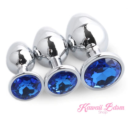 Stainless Steel buttplugs princes plug pink  babygirl sissy femboy aesthetic boy little cglg cglb mdlg mdlb ddlg ddlb agelay petplay kittenplay puppyplay fetish sex partner gift love couple goth kitten pet puppy by Kawaii BDSM - cute and kinky / Worldwide Free Shipping (10887205511)