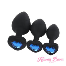 Silicone buttplugs heart shapped pink red blue babygirl aesthetic boy little cglg cglb mdlg mdlb ddlg ddlb agelay petplay kittenplay puppyplay fetish sex partner gift love couple goth kitten pet puppy by Kawaii BDSM - cute and kinky / Worldwide Free Shipping (1083961245748)