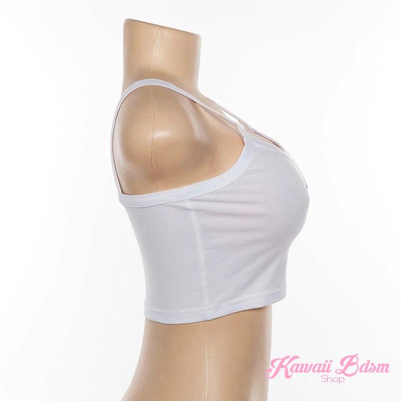 brat top tank ddlg mdlg little submissive dom babygirl baby sexy top fashion by Kawaii BDSM - cute and kinky / Worldwide Free Shipping (4383722700852)