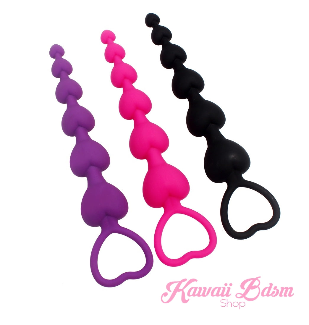 Heart Silicone Beads (11231291911)