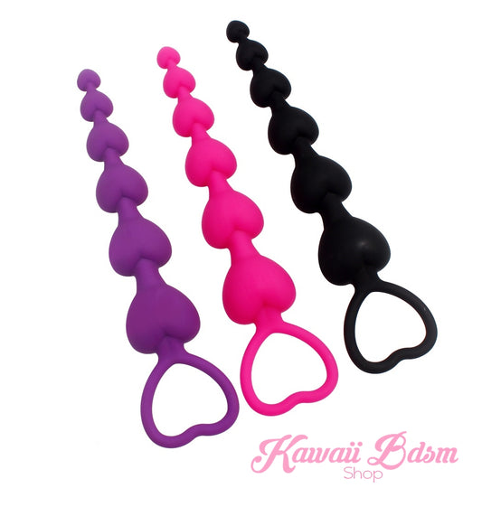 Heart Silicone Beads (11231291911)