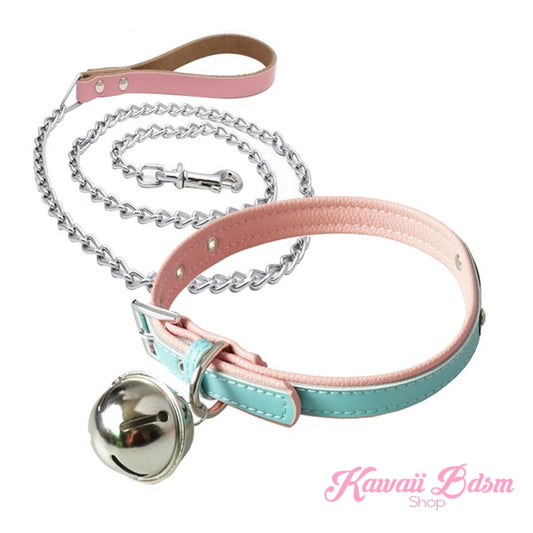cat collar leash choker fashion japanese lolita sexy slave sub submissive ddlg cglg cglb mdlb mommy daddy little bondage black pink gothic fashion outfit petplay ageplay roleplay aesthetic pet kitten  by Kawaii Bdsm - Cute and Kinky / Worldwide Free and Discreet Shipping  (11527340167)