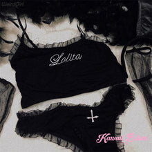 Lolita Top & Panties Set (4365214187572)