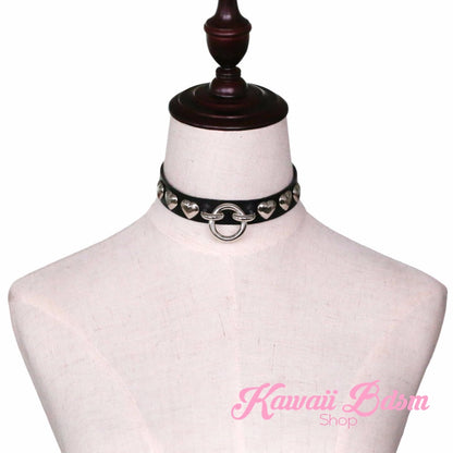 Rivet Hearts Collar (907299717172)