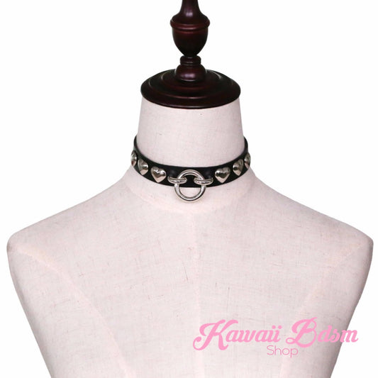 Rivet Hearts Collar (907299717172)