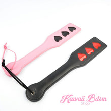 heart paddle spanking flogger impact play whip sexy ddlg slut mdlg daddy little girl boy sissy femboy submissive dominant impression babygirl baby sex couple play roleplay pink black aesthetic by Kawaii BDSM - cute and kinky / Worldwide Free Shipping (10996882887)