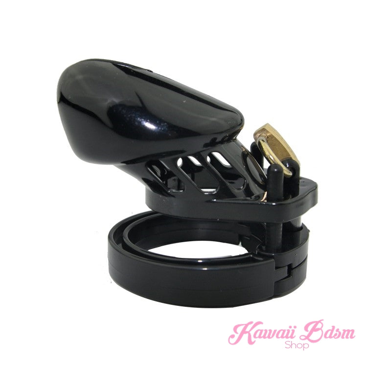 cock cage chastity men penis slave sub submissive dom femdom male sexy fetish sissy pink black degradation kink couple by Kawaii BDSM - cute and kinky / Worldwide Free Shipping  (4453566316596)
