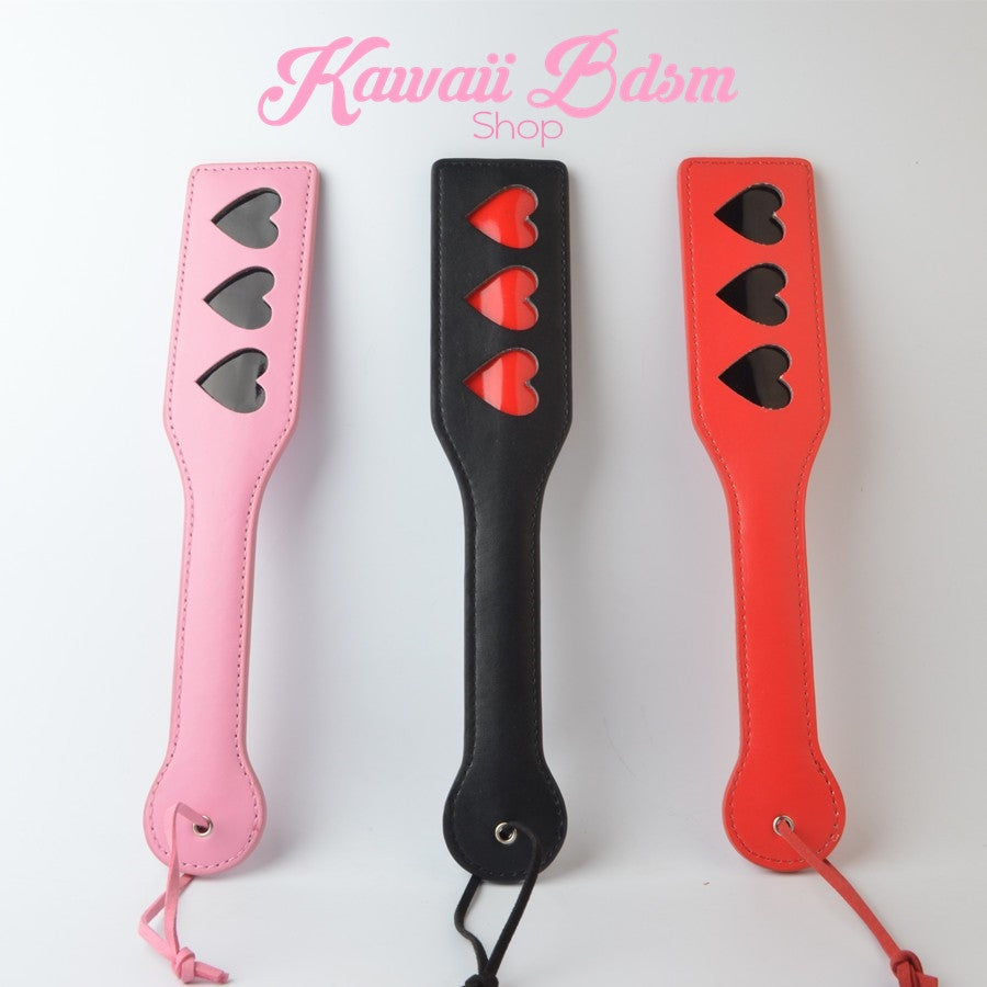 heart paddle spanking flogger impact play whip sexy ddlg slut mdlg daddy little girl boy sissy femboy submissive dominant impression babygirl baby sex couple play roleplay pink black aesthetic by Kawaii BDSM - cute and kinky / Worldwide Free Shipping (10996882887)