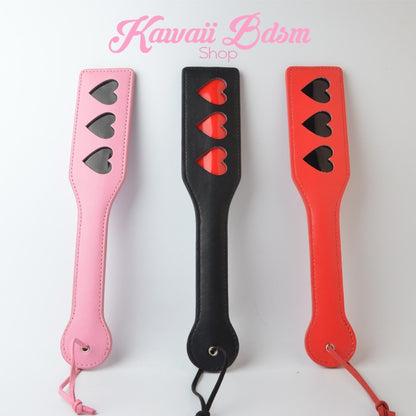 heart paddle spanking flogger impact play whip sexy ddlg slut mdlg daddy little girl boy sissy femboy submissive dominant impression babygirl baby sex couple play roleplay pink black aesthetic by Kawaii BDSM - cute and kinky / Worldwide Free Shipping (10996882887)