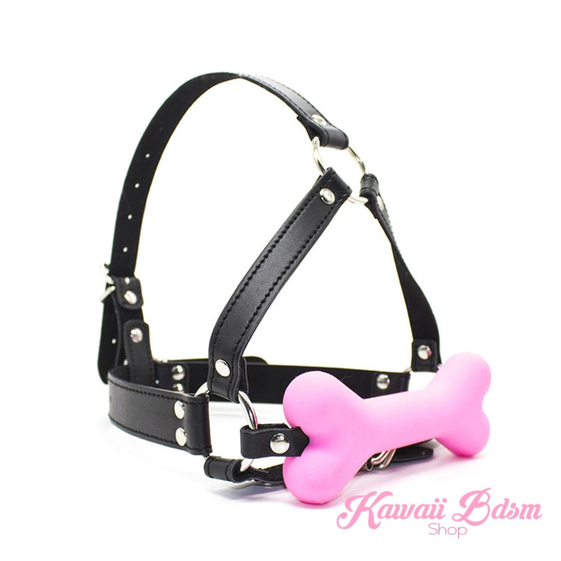 Head Harness Bone Gag (469264990245)