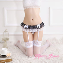 Lingerie Garter belt bondage sexy ddlg babygirl little one girl women submissive femboy sissy goth fashion pastel black pink white  by Kawaii Bdsm - Cute and Kinky / Worlwide Free and Disreet Shipping  (10940261127)
