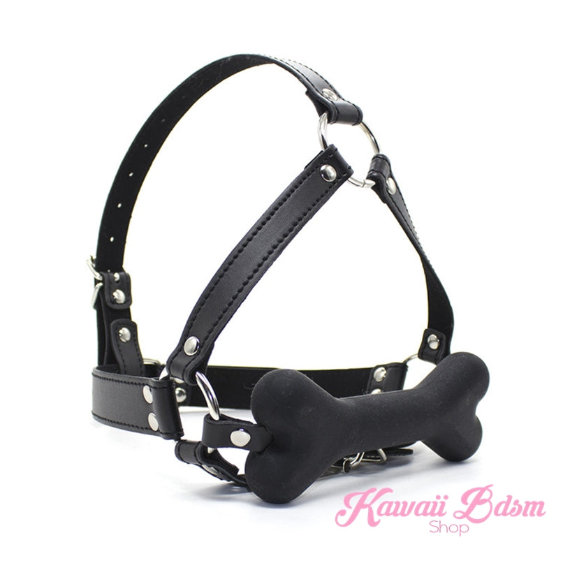 Head Harness Bone Gag (469264990245)