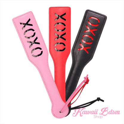 heart xoxo slut paddle spanking flogger impact play whip sexy ddlg slut mdlg daddy little girl boy sissy femboy submissive dominant impression babygirl baby sex couple play roleplay pink black aesthetic by Kawaii BDSM - cute and kinky / Worldwide Free Shipping (38421037063)