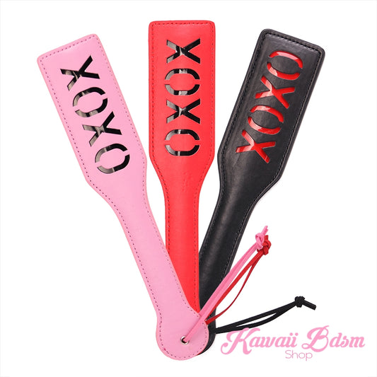 heart xoxo slut paddle spanking flogger impact play whip sexy ddlg slut mdlg daddy little girl boy sissy femboy submissive dominant impression babygirl baby sex couple play roleplay pink black aesthetic by Kawaii BDSM - cute and kinky / Worldwide Free Shipping (38421037063)