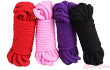 Shibari Rope kinbabu tied restraints Bondage submissive pink purple red and black cotton soft Harness cute aesthetic kink positive  by Kawaii Bdsm - Cute and Kinky / Worldwide Free and Discreet Shipping  (10887775047)