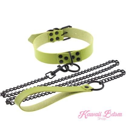 collar choker submissive girly pink blue ddlg mdlg mdlb ddlb caregiver adult toy sexy leash princess slave master dom daddy babygirl baby boy fetish ageplay petplay pet kittenplay kitten puppy puppyplay cat neko by Kawaii BDSM - cute and kinky / Worldwide Free Shipping (3742465589300)