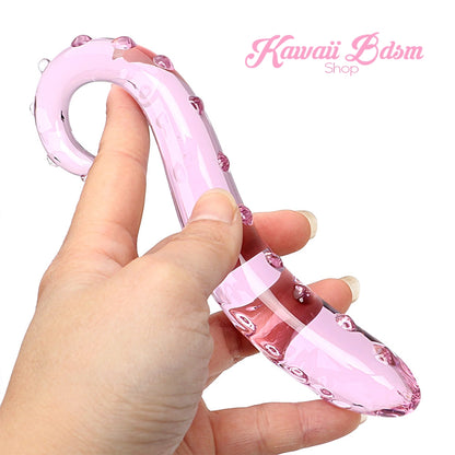 Pink Tentacle Glass Wand (10887681991)