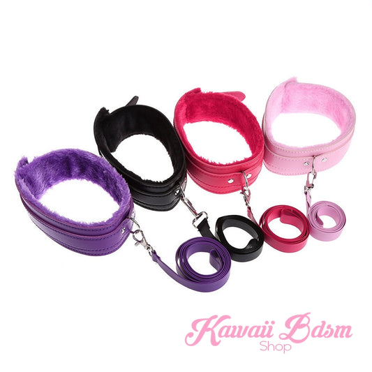 Fluffy Collar & Leash (11170936007)