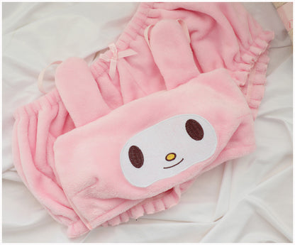 my melody  Cinnamoroll  anime aesthetic kawaii waifu cute hentai babe neko sexy lingerie bra shorts set pink white babygirl ddlgworld ddlg ageplay bondage submissive kittenplay roleplay kitten pet japanese adegao by Kawaii BDSM - cute and kinky / Worldwide Free Shipping (4495322841140)